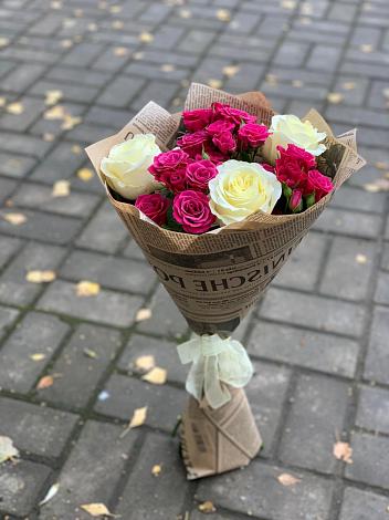 Букет цветов из: Розы в Саранске